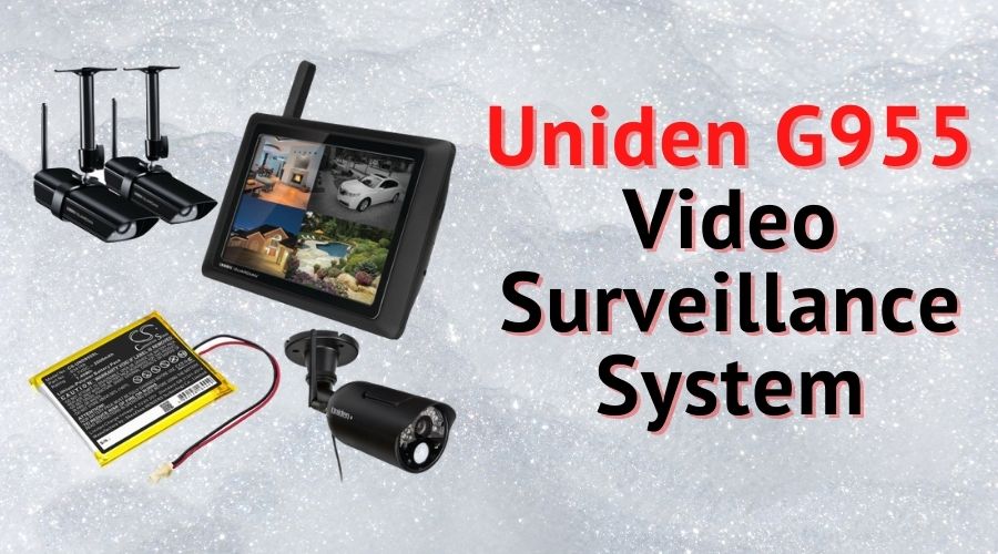 Uniden G955 Video Surveillance System